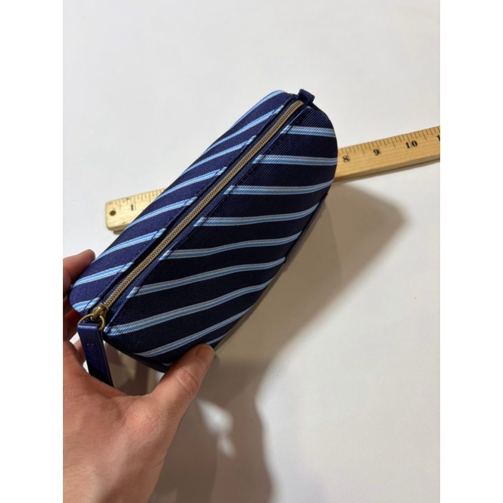 Brooks Brothers United Airlines Travel Toiletry Bag Striped Amenity Pouch - Picture 7 of 9